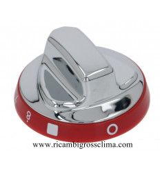 3015790 ANGELO PO Bouton argent-rouge ø 72 mm 0-8