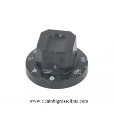 058537 ELECTROLUX-ZANUSSI Black knob ø 70 mm 140-300 ° C