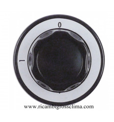 RTCU800062 EMMEPI Black knob ø 70 mm 0-1