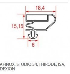 Gaskets for refrigerators AFINOX-STUDIO 54-THIRODE-.ISA-DEXION