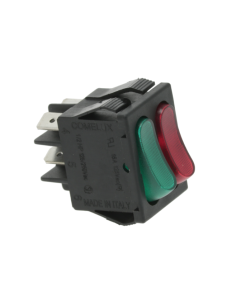 Doble Interruptor Verde-Rojo 16A 250V