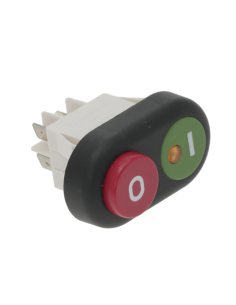 Panneau de boutons-poussoirs 2-Keys IO Vert-Rouge