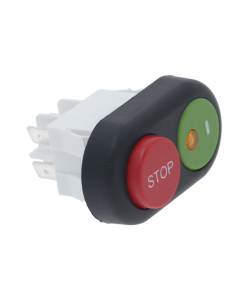 Green-Red I-STOP 2-key pushbutton panel