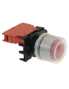 Red Stop button 16A 600V