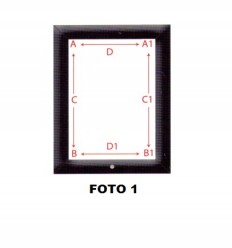 GUARNIZIONE PORTA FORNO ELOMA/PALUX  640x460 mm